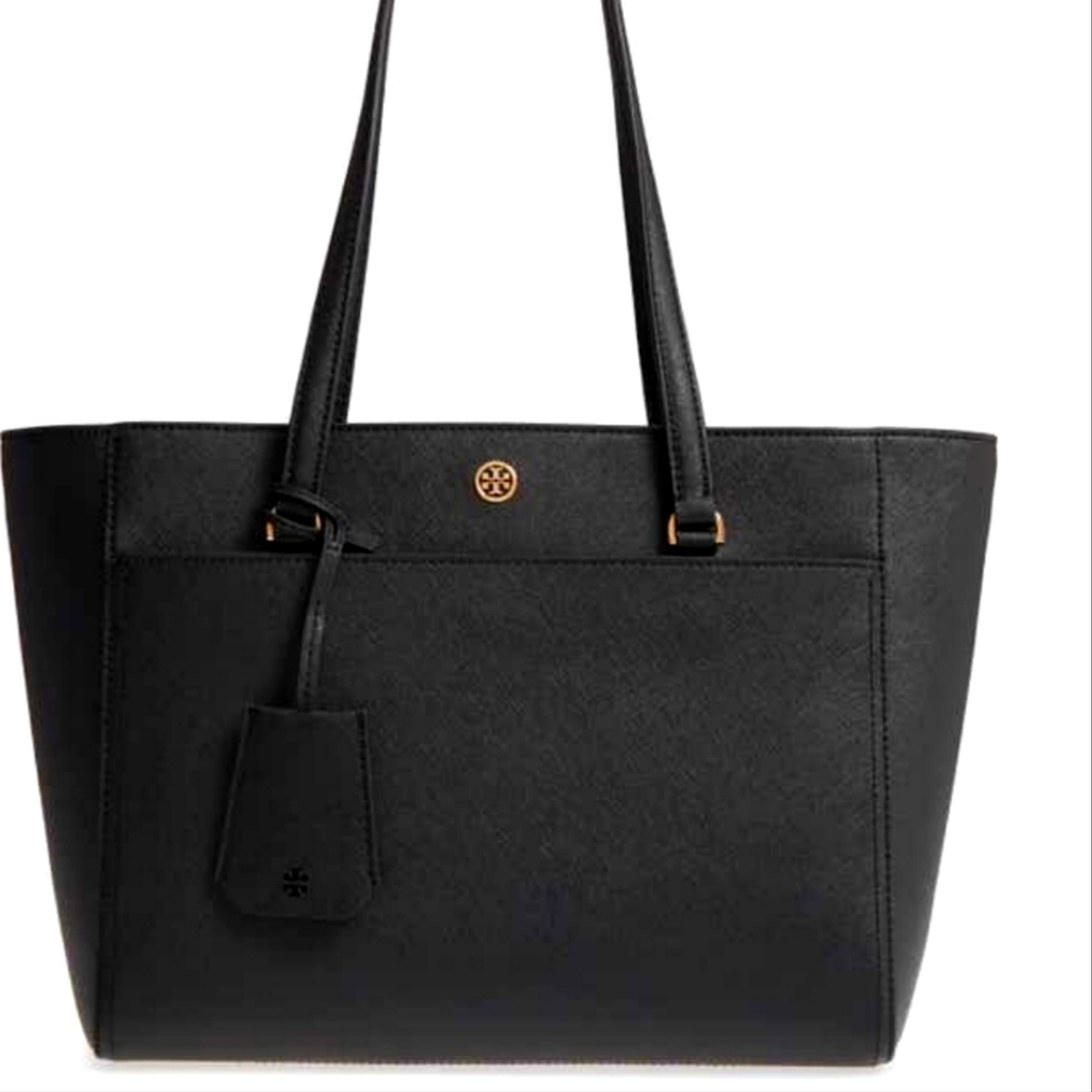EUC Tory Burch Small Robinson Leather Tote